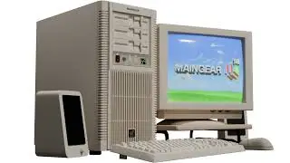 Настольные компьютеры Maingear Retro98 сочетают в себе современное игровое оборудование и винтажн...