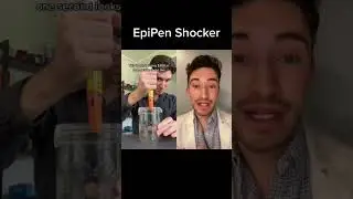 WASTE of an EpiPen #pharmacist #pharmacy #epipen #allergicreaction #allergy #doctor #nurse