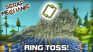 Multiplayer Carnival Ring Toss Challenge! (Scrap Mechanic #259)