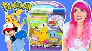 Coloring Pok&eacute;mon Imagine Ink Coloring Book | Pikachu & Friends Magic Ink Activity & Game Book