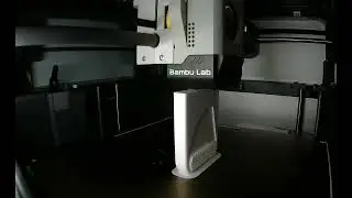 Timelapse Bambu Lab X1 Carbon Cascade card wallet V2