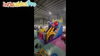 Commercial Race Car Inflatable Slide: Factory Walkthrough & Middle East Rental Strategy 🏗️🏎️