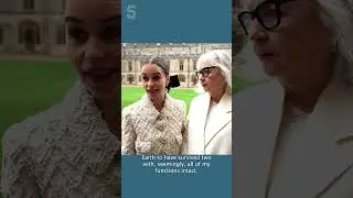 Emilia Clarke & Jenny Clarke speaking with Channel 5 news about the charity they started SameYouOrg