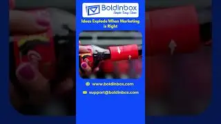 Ideas Explode When Marketing is Right. #boldinbox #innovation #marketing #technology #design#ads