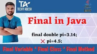Use of final in java (Final Class , Final variable & Final Function) Fully explanation