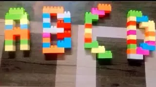 Satisfying DIY ABCD 🥰ASMR building blocks/block game/ Lego block #asmr#asmrsounds #buildingblocks