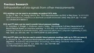 Algorithms for Complete Physiological Monitoring During Spaceflight