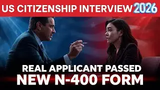 2026 U.S. Citizenship Interview (REAL QUESTIONS & MODEL ANSWERS) | USCIS N-400 | Passport to USA