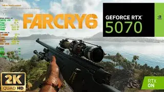 Far Cry 6 | RTX 5070 | i5 14400F | 1440p Ultra Settings + HD Texture Pack | RTX ON