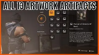 The Division 2 All Artwork Artifacts Locations (Division 2 Artifacts Collectibles)