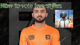 How to vote freestyles In PMWL (Pubg mobile world league) in urdu