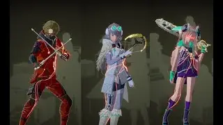 All Ultimate Weapons & Travel Wear (Showcase) | SCARLET NEXUS