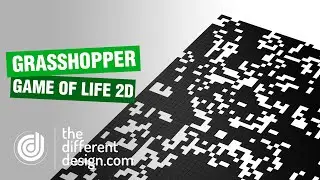 Grasshopper Cellular Automata 2D