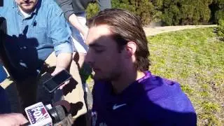 TigerNet.com - Cole Stoudt - Start of bowl practice - Dec 13, 2014