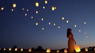 Lanterns Ascend: A Moment of Reflection