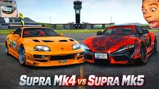 Supra mk4 vs Supra mk5! 🤯 - Extreme Car Driving Simulator - New Update!😱