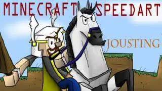 Minecraft Speedart - Jousting