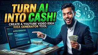 Turn AI Into Cash! Create a YouTube Video Idea Generator Website in Minutes