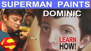 How SUPERMAN Paints Dominic Ep 02 ICONS Windows To The Soul