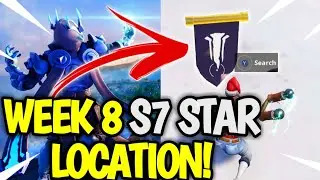 Fortnite WEEK 8 Secret STAR Location! Fortnite Week 8 SEASON 7 Banner LOCATION!