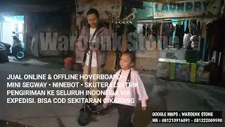 WAROENK STONE COD SKUTER ELEKTRIK  KE JABABEKA CIKARANG