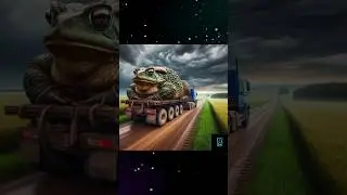 Giant Toad #toad #giant #monster #ai #aistory #story #shorts #frog #rain #lightning #sadstory #sad