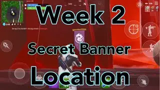 Week 2 Secret Battle Star/Banner Icon Location - Season 8 - Fortnite Battle Royal - Jason Mc