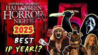 HHN 34 | SCREAM Return To HHN?! | Horrors Of Blumhouse COMEBACK?! | Halloween Horror Nights 2025