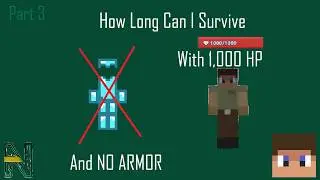 How Long Can I Survive With 1,000 HP and NO ARMOR in Bloxd.io? Part 3