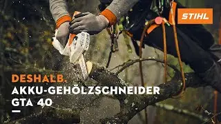 Akku-Geh&ouml;lzschneider GTA 40 | Deshalb STIHL