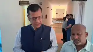 Goan Reporter:: Quepem Mla Altone Dcosta files Nomination Form for Speakers Post