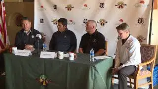 Santa Ana Golf Club press conference for state championship announcement