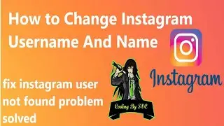 How to Change Instagram Username | How to fix Instagram username not available