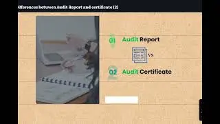 Video:-3 Audit Report Vs. Audit certificate