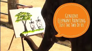 Genuine Elephant Painting By Suda the Elephant