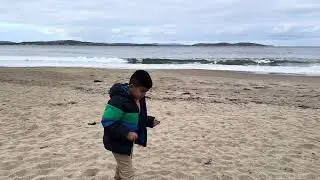 #letsexplore#coldweather#beachlove#australianbeaches#tasmania#kidsvideo#holiday#30april 2025