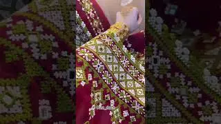 flliwar embroidery||balochi dress||Irani dress#balochdress #dress #embroiderylover