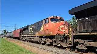 Railfanning the NS Reading Line | Ft. CN and a UP Duo on 46A | Macungie and Bowers, PA 