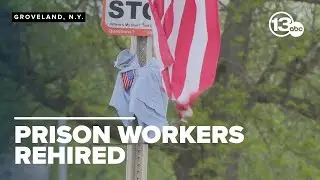 'It's a process': Nearly all NY corrections officers fired during strike may get jobs back