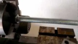 Quick Tip for Turning Threaded Rod on a Lathe