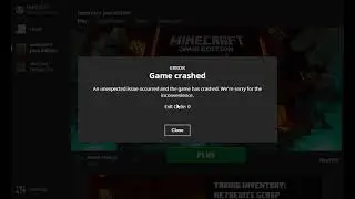 Minecraft exit code 0