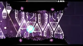 I passed the wave 10 times man ~ Geometry Dash -  Denouement By Synactive GD Challenge Demon