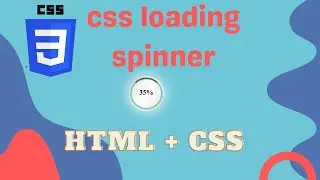 CSS Loading Animation | Color Changing glossy Loader using HTML & CSS