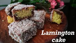 Try this amazing Australian cake #shorts #lamingtoncake #indianbaking