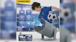 A must-have product!&nbsp;Magcubic Projector 4K Android 11 HY300 Pro Dual Wifi6 290ANSI Allwinner H713