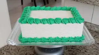 CONFEITANDO BOLO QUADRADO SIMPLES | BOLO DE 2 KG | Confeitando com Lucas