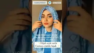 Hijab Style//Crinkled cotton//Resellers Welcome// @FIYAFASHION