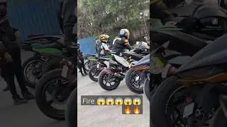 Fire from silencer 😱🔥🔥😍✅ | #rider #fire #bike #viral #trending #shortvideo