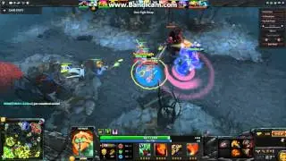 Dota 2 Husky Rampage 1vs5
