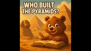 Did Animals Really Build the Pyramids? 🏺 (Animated History) #pyramid #animation #ai #viralvideo